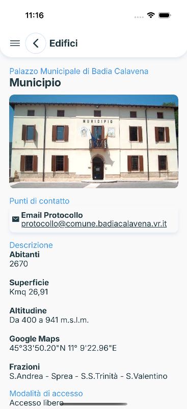 Immagine della mappa di dove si trova il disservizio